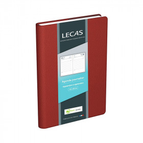 agenda-journalier-12x18-rouge-lecas