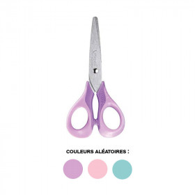 photo-Ciseaux scolaires - Ergonomique - 13 cm -Sensoft Pastel - Maped