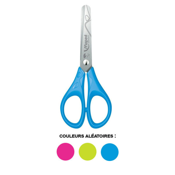 Ciseaux scolaires - Ergonomique - Sécurité - 13 cm - Security - Maped