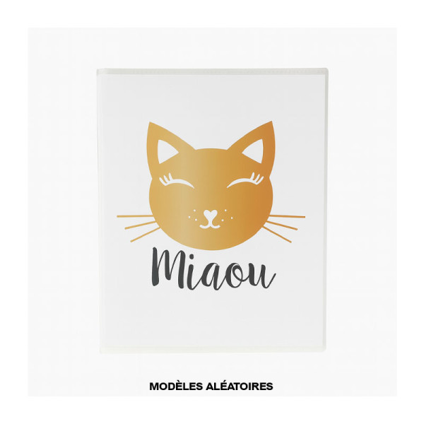 photo-Album photos - 16,5x13 cm - 36 photos 10x15cm - 36 pages - Couverture chat