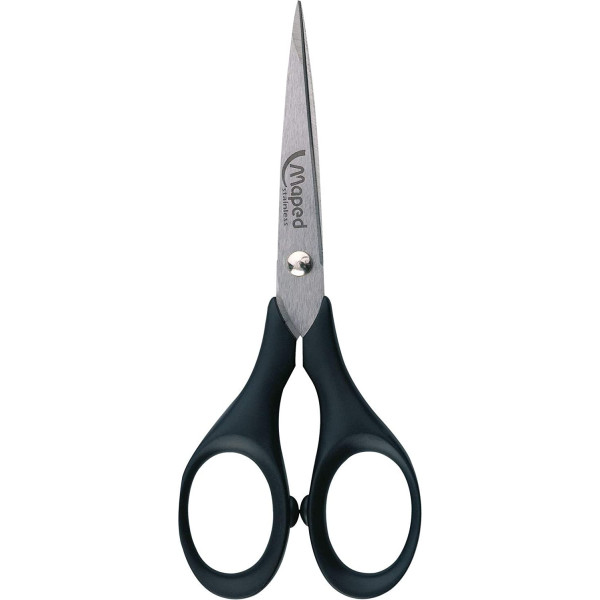 Ciseaux scolaires - Droitiers et gauchers - 13 cm - Bout pointu - Precise - Maped