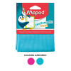 Chiffon pour ardoises et tableaux blancs - Microfibre - 20x20 cm - Maped