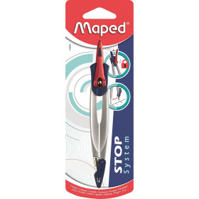 photo-Compas - Scolaire - Avec mines - Stop System - Maped