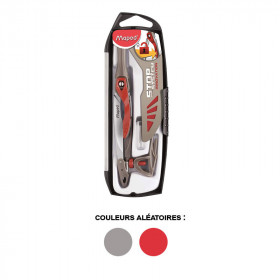 Compas - Scolaire - Coffret 3 pièces - Stop System Innovation - Maped
