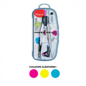 photo-Compas de précision - Scolaire - Coffret 3 pièces - Précision System - Maped