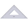 photo-Equerre - Scolaire - 45° - Hypoténuse 32 cm - Plastique - Geometric - Maped
