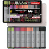 Feutres - Coloriage, dessin - 30 couleurs pastels - Assortiment pointes - STABILO Creative Tips