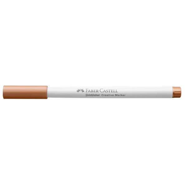 photo-Feutre - Marron - 587 - Indélébile - Pointe 1,5mm - Tous supports - Faber-Castell Goldfaber creative marker