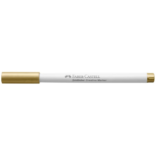 photo-Feutre - Or - 550 - Indélébile - Pointe 1,5mm - Tous supports - Faber-Castell Goldfaber creative marker