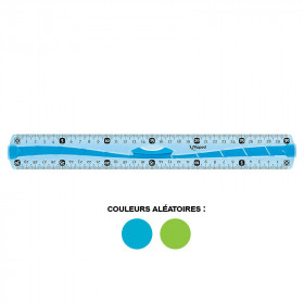 photo-Règle - Double décimètre - 30 cm - Plastique - Incassable - Maped