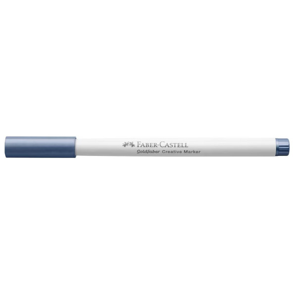 photo-Feutre - Bleu marine - 553 - Indélébile - Pointe 1,5mm - Tous supports - Faber-Castell Goldfaber creative marker