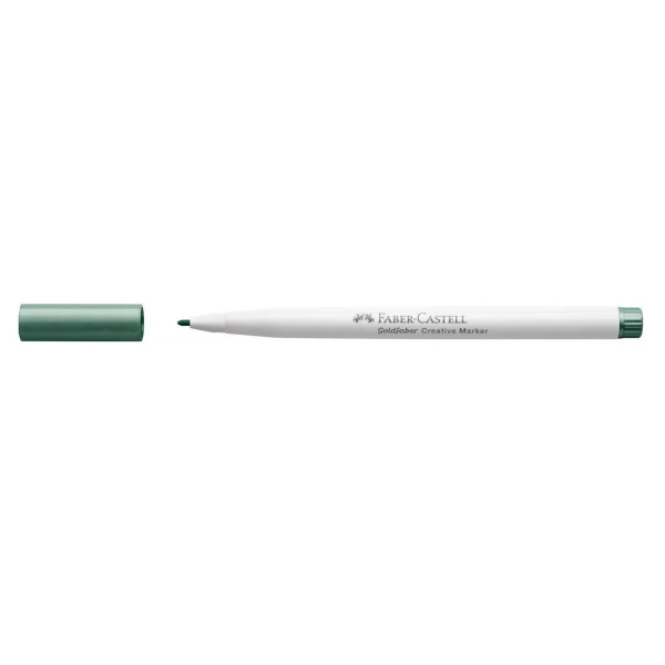 Feutre - Vert - 578 - Indélébile - Pointe 1,5mm - Tous supports - Faber-Castell Goldfaber creative marker