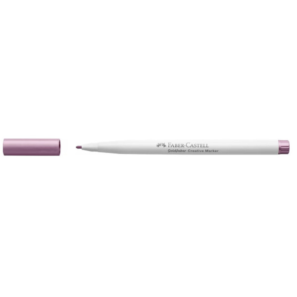 Feutre - Violet - 590 - Indélébile - Pointe 1,5mm - Tous supports - Faber-Castell Goldfaber creative marker