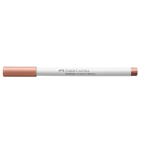 photo-Feutre - Cuivre - 552 - Indélébile - Pointe pinceau - Tous supports - Faber-Castell Goldfaber creative marker