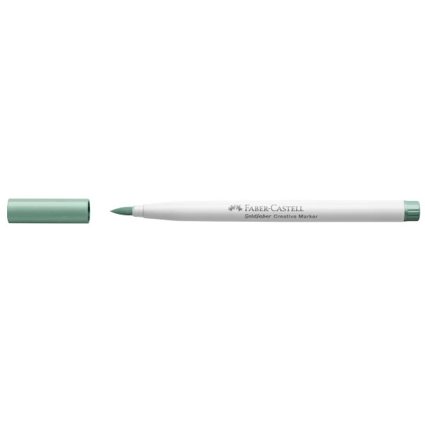 Feutre - Vert - 594 - Indélébile - Pointe pinceau - Tous supports - Faber-Castell Goldfaber creative marker