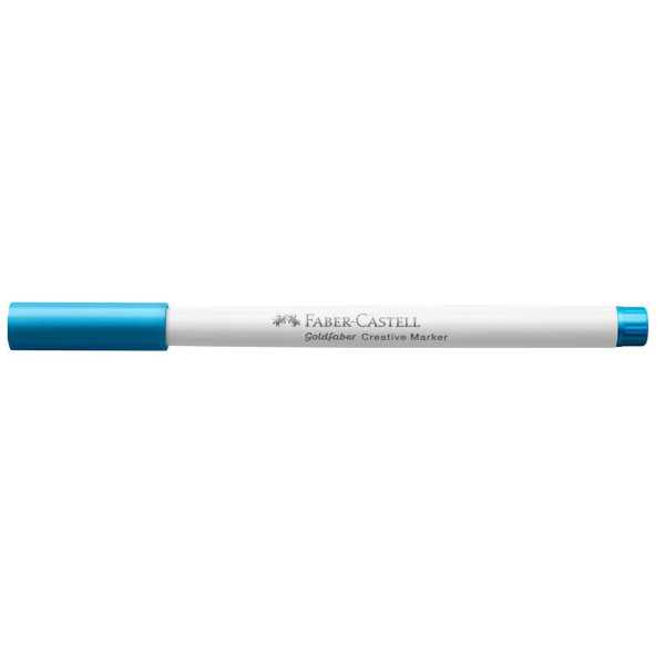 photo-Feutre - Bleu océan - 543 - Indélébile - Pointe pinceau - Tous supports - Faber-Castell Goldfaber creative marker
