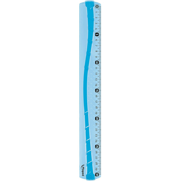 Set de traçage - Règle - Rapporteur - 2 équerres - Plastique - Incassable - Maped