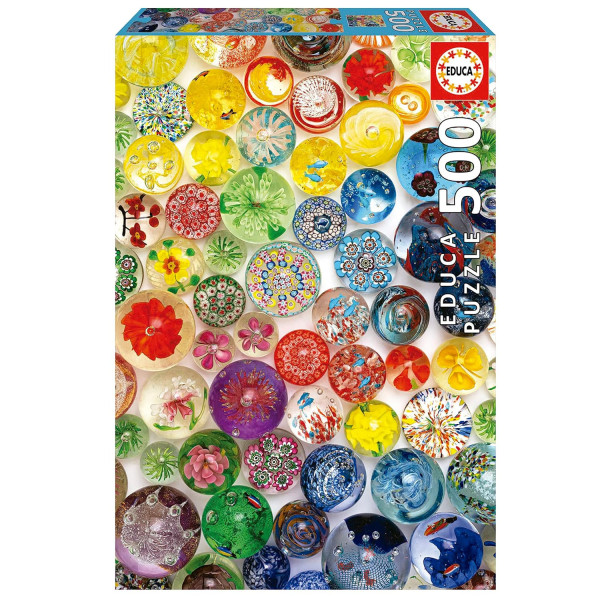 photo-Puzzle - Billes fantaisies - 500 pièces - Dès 11 ans - 34x48cm - Educa
