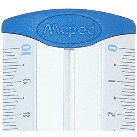 Règle - Plate - 50 cm - Aluminium - Maped