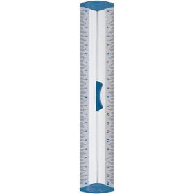 photo-Double décimètre - Règle - 20 cm - Aluminium - Maped