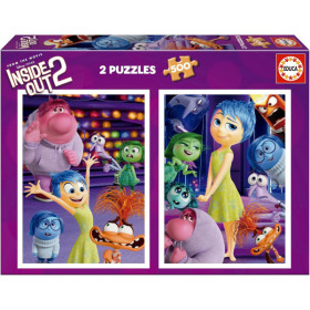 photo-Puzzle - Disney - Vice-versa 2 - Dès 6 ans - 2 x 500 pièces - 34x48cm - Educa
