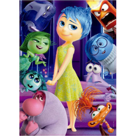 Puzzle - Disney - Vice-versa 2 - Dès 6 ans - 2 x 500 pièces - 34x48cm - Educa