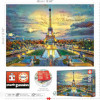 Puzzle - Tableau Tour Eiffel - 500 pièces - Dès 11 ans - 48x34cm - Educa