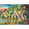 Puzzle - Le port caché coloré - 500 pièces - Dès 11 ans - 48x34cm - Educa
