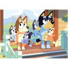 Puzzle - Bluey - 100 pièces - Pièces en bois - Dès 5/6 ans - 36x26cm - Educa