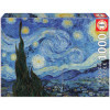 photo-Puzzle - Tableau la nuit étoilée Van Gogh - 1000 pièces - Dès 14 ans - 68x48cm - Educa