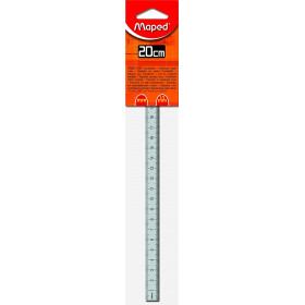 photo-Réglet - 20 cm - Acier inoxydable - Usage technique - Maped