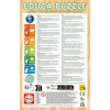 Puzzle - Bluey - Enfant dès 5 ans - 2 x 50 pièces - Pièces en bois - 26x18cm - Educa