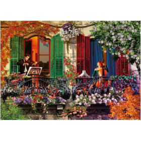 Puzzle - La sérénade - Musiciens - 1500 pièces - Adulte - Dès 14 ans - 85x60cm - Educa