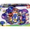 photo-Puzzle - Sonic le hérisson - 250 pièces - 100x70cm - Dès 8 ans - Educa