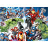 Puzzle - Avengers Marvel - Super héros - 2 x 100 pièces - 40x28cm - Dès 6 ans - Educa