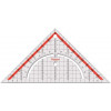 Equerre géométrique - Scolaire - 45° - Hypoténuse 26 cm - Geotechnic - Maped