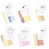 Jeu créatif - Bluey - Collage et gommettes - 6 modèles + accessoires - Educa