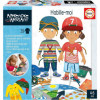 photo-Jeu éducatif - Apprendre les vêtements - Personnage à habiller - Dès 4 ans - Educa