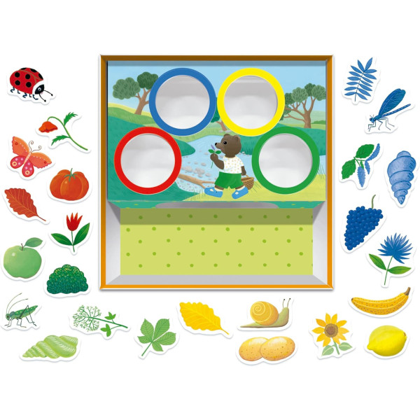 Jeu éducatif - Petit Ours Brun - J'apprends les couleurs - Dès 2 ans - Educa