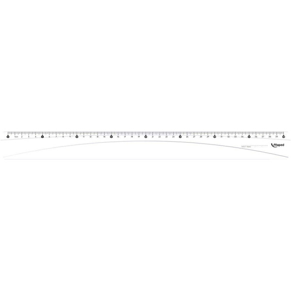 photo-Règle - Plate - 40 cm - Plastique - Maped