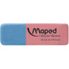Lot de 2 gommes - Blanche - Double usages - Graphite et encre - Maped