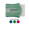 Gomme - Blanche - Avec étui de protection en plastique - Architecte - Maped