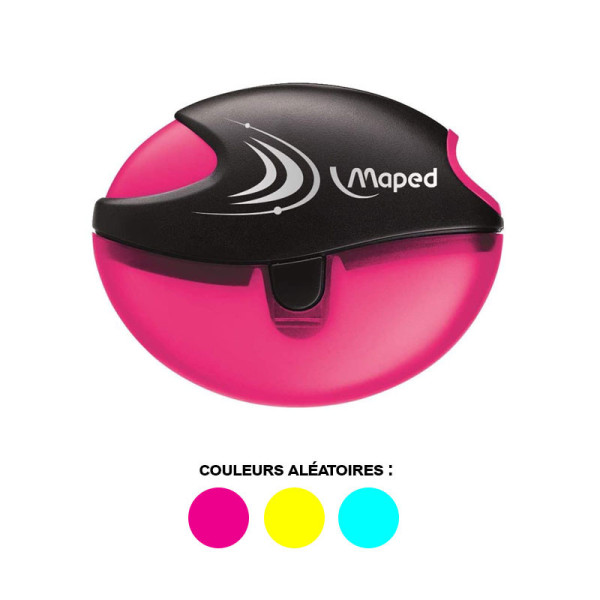photo-Taille-crayons - 1 trou - Avec réservoir - Galactic - Maped