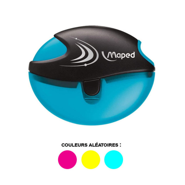 Taille-crayons - 1 trou - Avec réservoir - Galactic - Maped
