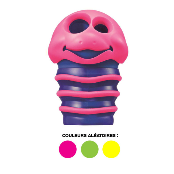 photo-Taille-crayons - 2 trous - Avec réservoir - Croc Croc - Maped