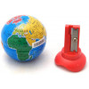Taille-crayons - 1 trou - Avec réservoir - Globe - Carte du monde - Maped