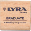 Crayons graphite - 6 modèles - 4H,3H,2H,H,F et HB - Gomme + taille-crayon - Lyra