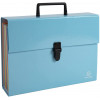 Valisette - Trieur - 18 compartiments - 32 x 24 cm - A4 - Bleu - Exacompta