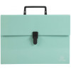 photo-Valisette - Trieur - 18 compartiments - 32 x 24 cm - A4 - Vert - Exacompta