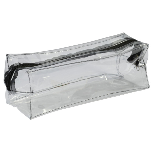photo-Trousse - Rectangulaire - Transparente - Plastique - 1 compartiment - School